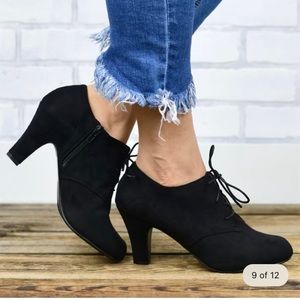 Bootie Shoe with Heal